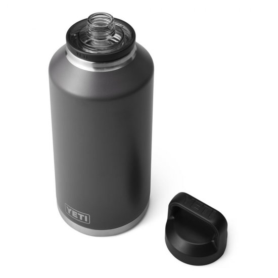 Yeti Rambler 18 oz Bottle with Hotshot Cap - Charcoal