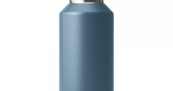  YETI Rambler 64 oz Bottle, Vacuum Insulated, Stainless Steel  with Chug Cap, Nordic Blue : Sports & Outdoors