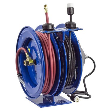 Coxreels 1185 Series Hand Crank Booster Hose Reel - Reel Only - 1 1/4 in. x  325 ft., 1 1/2 in. x 250 ft. - John M. Ellsworth Co. Inc.