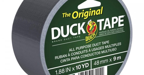 The Original Duck Tape Brand 761288 Duct Tape, 1-Pack 1.88 Inch x 10 Yard  Silver