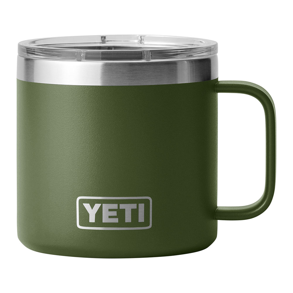 Canopy Green Yeti Rambler 14 oz Mug with Lid NEW SPRING COLOR