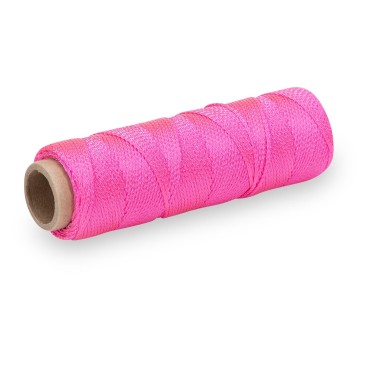 Marshalltown 631 250' PINK BRAIDED LINE