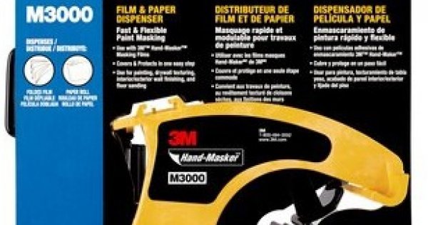 3M AMF99 99 x 90 ft x .35 mil Hand-Masker Advanced Masking Film