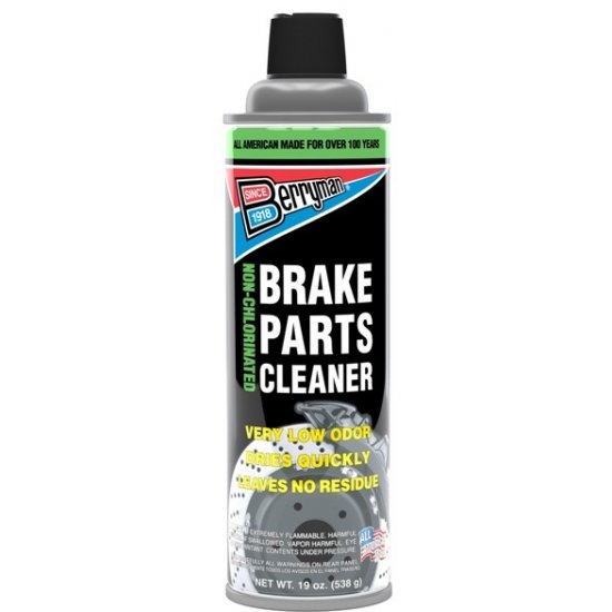  Berryman Products 2421 Non-Chlorinated Brake Cleaner - 19Oz :  Automotive