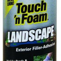 12-Ounce Black Touch 'n Foam Landscape Filler Adhesive