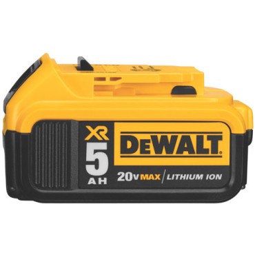 DeWALT DCB205 20V MAX Premium XR 5.0Ah Lithium Ion Battery Pack