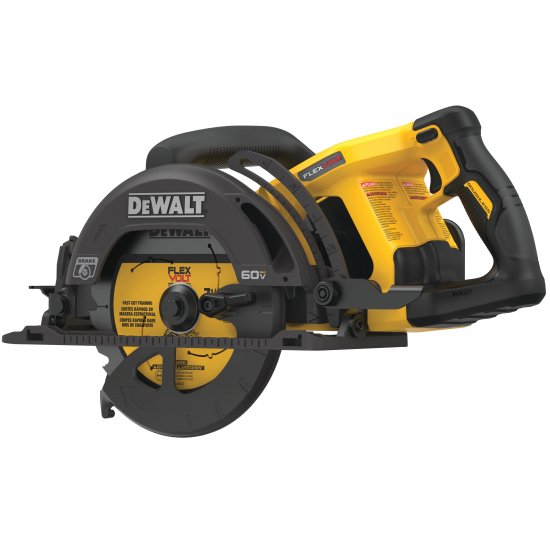 DeWalt FLEXVOLT DCS577B 60V Max 7 1 4 in Cordless Worm Drive Style Saw Tool Only