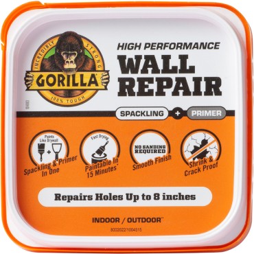 Gorilla Glue 107054 8OZ WALL REPAIR