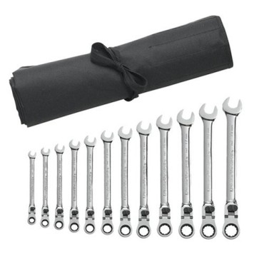 Gearwrench 12 Piece Metric XL Lock Flex Ratcheting Wrench Set