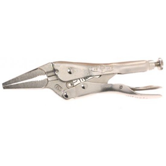 Irwin 9LN Vise Grip Locking Pliers, Long Nose, 9 Long, Jaw Adjustment 0 to 2-7/8