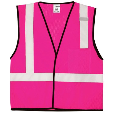 Kishigo B120 Enhanced Visibility Mesh Vest [Pink]