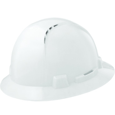 LIFT SAFETY HBFC-7W WH VENTED HARD HAT