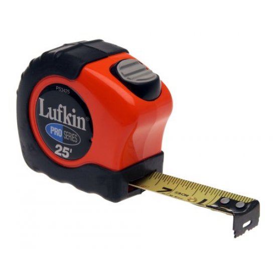 Wylaco Supply | Lufkin 1-Inch x 25 Pro Series Power Return Tape Measure