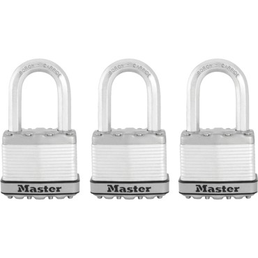 Master Lock M5XTRILFCCSEN 1-3/4 PADLOCK   