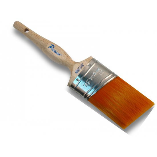 Proform PIC21-2.0 2 inch Picasso Minotaur Bulb Handle Angled Oval Paint Brush