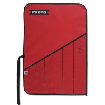 Proto® Red Canvas 7-Pocket Tool Roll