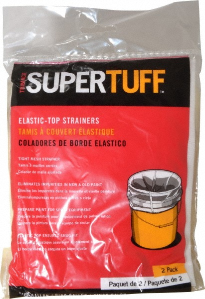 SuperTuff Elastic Top Bag Paint Strainer, 1 Gal, Regular Mesh