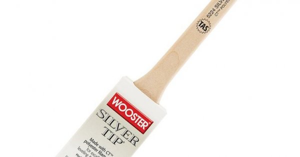 Wooster Silver Tip 1-1/2 in. Thin Angle Sash Paint Brush