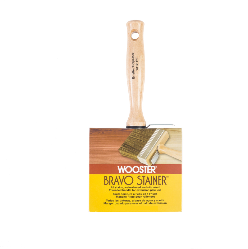 Wooster Bravo Stainer Brush - 4