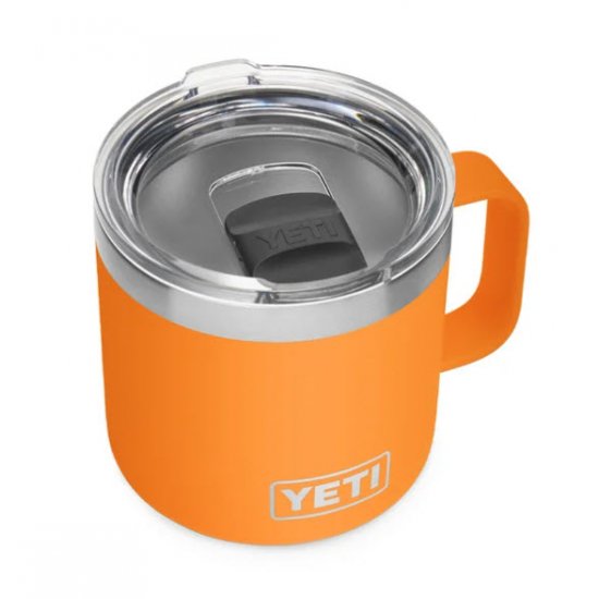 YETI Rambler 25 oz Straw Mug, Vacuum Insulated, Stainless Steel, King Crab  Orange