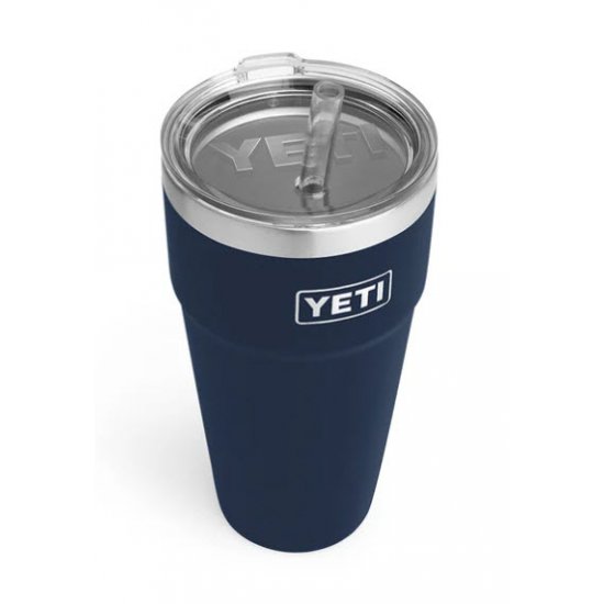 YETI - Rambler 26oz Straw Bottle - Navy – ULAH