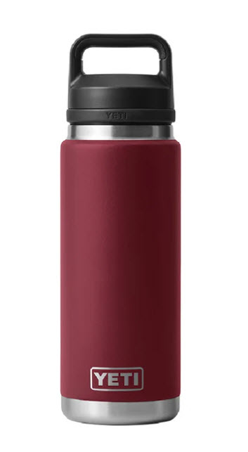 YETI Harvest Red 26oz Bottle w/ Chug Cap