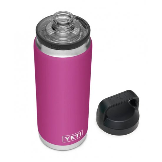 YETI Rambler 18-fl oz Stainless Steel Water Bottle with Chug Cap, Prickly  Pear Pink at