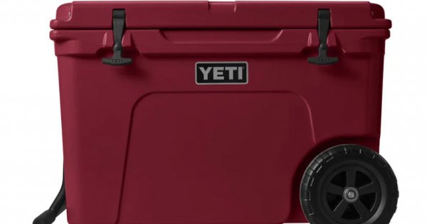 YETI Tundra 45 Hard Cooler, Rescue Red D&B Supply