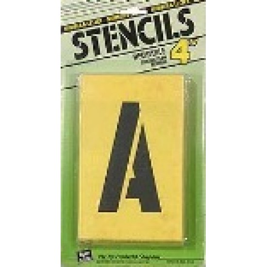 Buy the Hy-Ko ST4 Number/ Letter Stencils, 4 inch