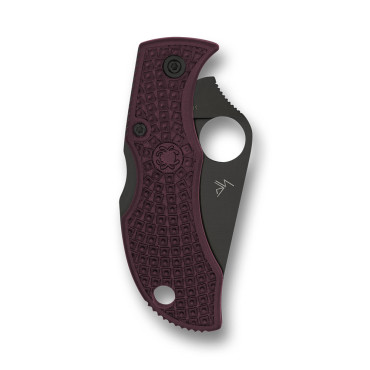 Spyderco Manbug Folding Knife Burgundy MBBGBKP