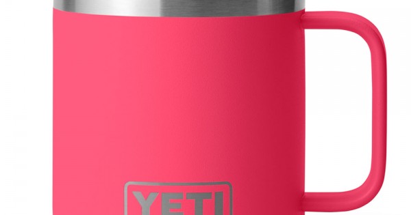 YETI Rambler Mug 10 oz Bimini Pink with magslider lid