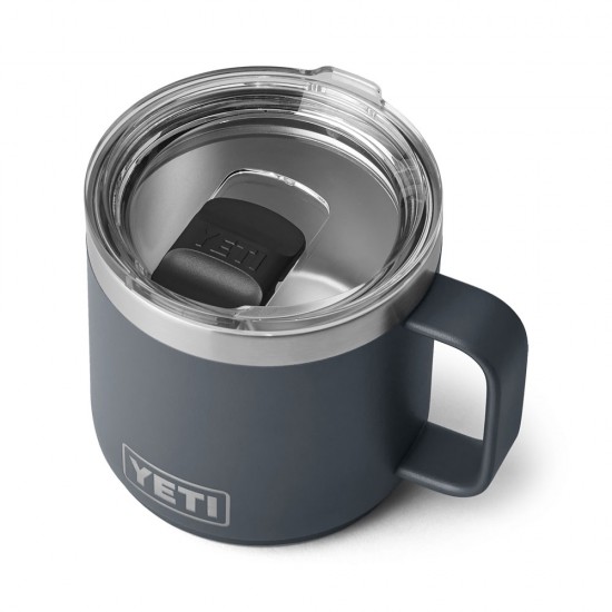 YETI Rambler 10 Oz Stackable Mug with MagSlider Lid in Charcoal