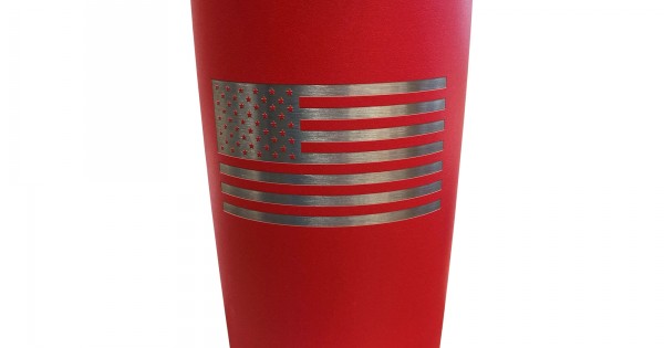 YETI Rambler 20 oz Tumbler Red American Flag