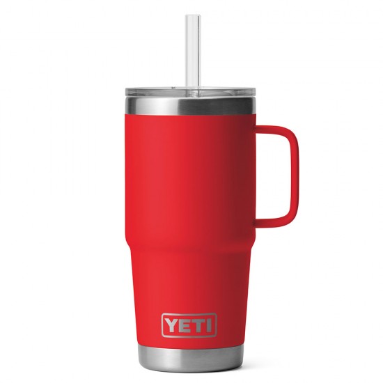 YETI Rambler 12 oz. Insulated Mug LID Harvest Red