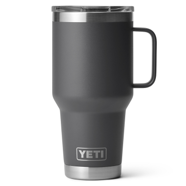YETI Rambler 30 oz Travel Mug with Stronghold Lid Charcoal