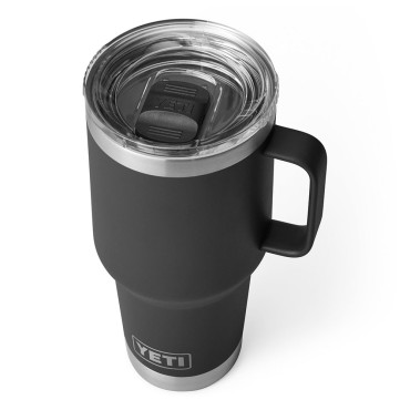 YETI Rambler 30 oz Travel Mug with Stronghold Lid Black