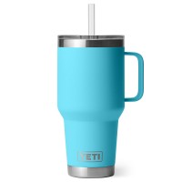  YETI Rambler 35 oz Straw Mug, Vacuum Insulated, Stainless  Steel, Reef Blue: Home & Kitchen