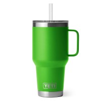 Yeti Chartreuse Rambler 35 oz Mug Straw Cap LIMITED EDITION COLOR SIZE NEW