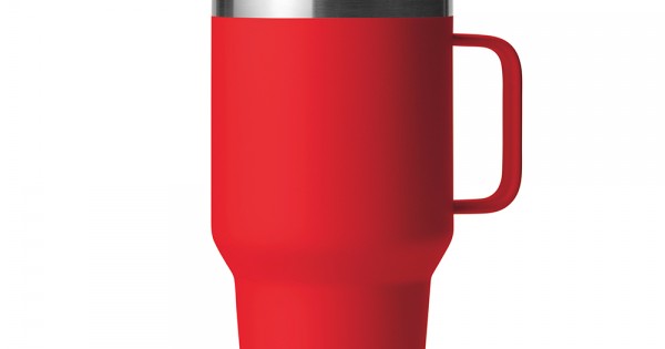 Yeti Rambler 35 Oz. Mug W/ Straw Lid - Rescue Red #21071501895