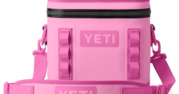 YETI Hopper Flip 12 Soft Cooler in Power Pink