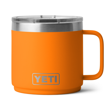 Yeti Rambler 14 oz Stackable Mug 2.0 King Crab Orange