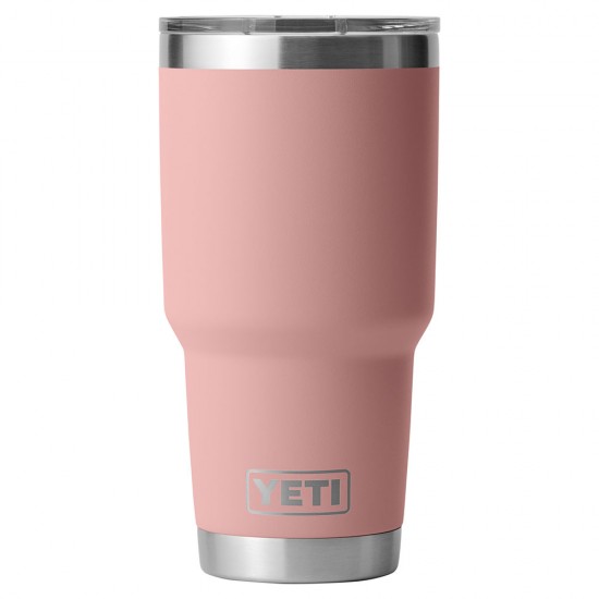 Yeti Rambler 30 Oz. Travel Mug, Bimini Pink with Magslider Lid