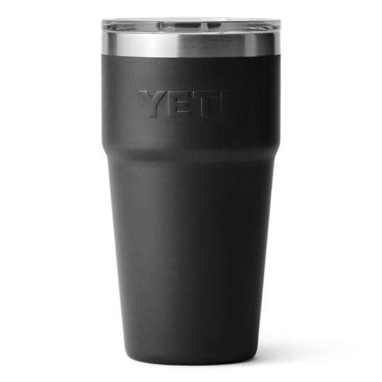 YETI Rambler 16 oz Stackable Pint, Vacuum Insulated, Stainless  Steel with MagSlider Lid, Power Pink: Tumblers & Water Glasses