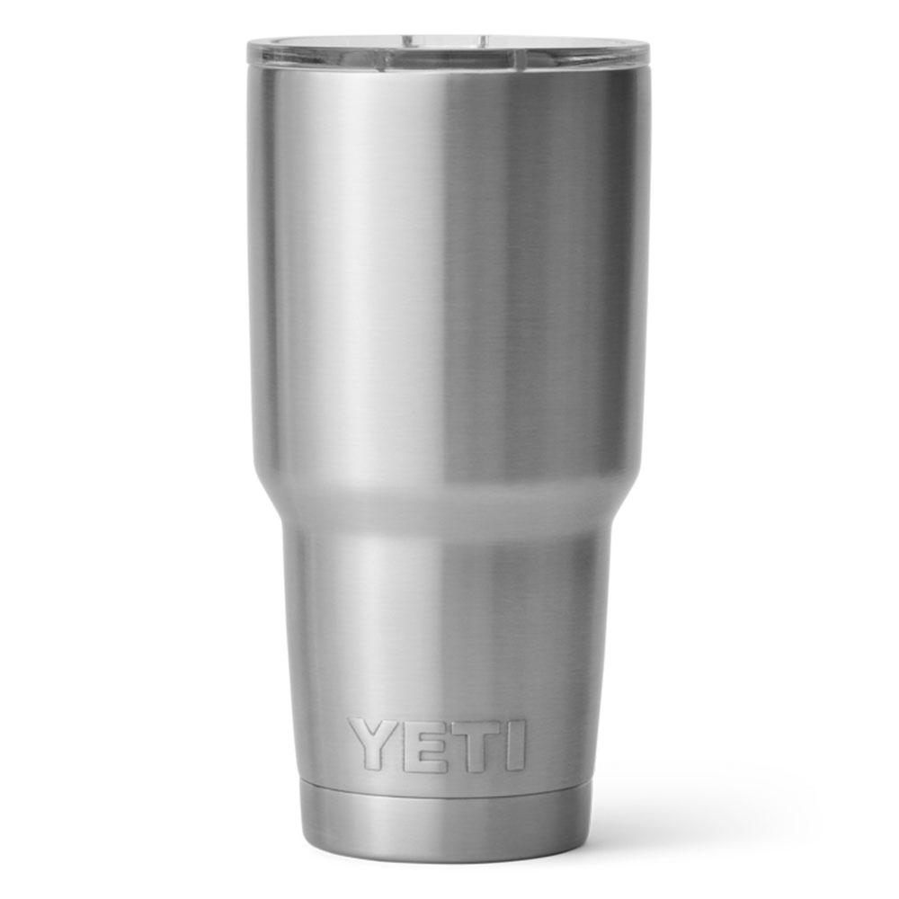 YETI Rambler 10 oz Mug Stainless Steel w/ MagSlider Lid Granite Grey Gray