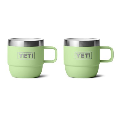 Yeti Rambler 6 oz Stackable Espresso Mugs Key Lime