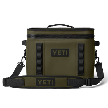 YETI Hopper Flip 18 Soft Cooler Olive & Black