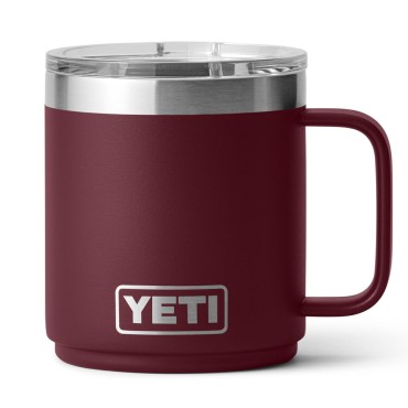 YETI Rambler 10 oz Stackable Mug Wild Vine Red