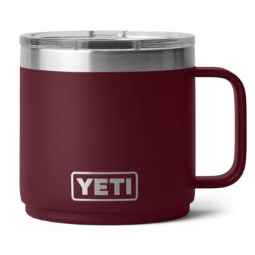 Yeti Rambler 14 oz Stackable Mug 2.0 Wild Vine Red