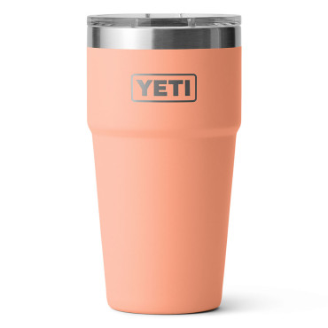 YETI Rambler 20 oz Stackable Tumbler Peach