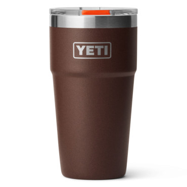 YETI Rambler 20 oz Stackable Tumbler Wetlands Brown